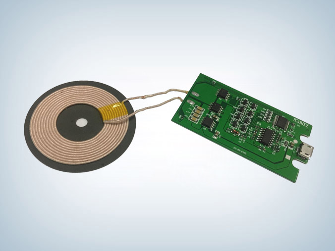 10W高效率無線充電pcba板方案